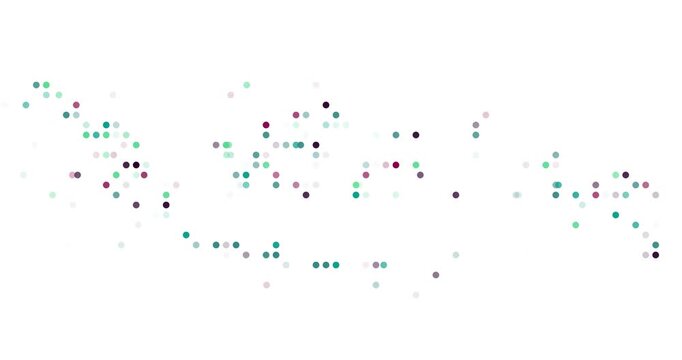 Generative Motion Design Indonesia Map Art