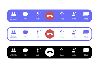 Essential controls for managing a video call environment