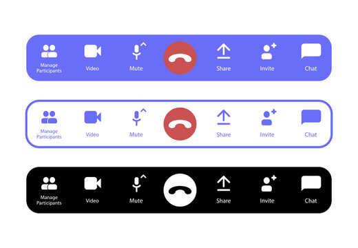 Essential controls for managing a video call environment