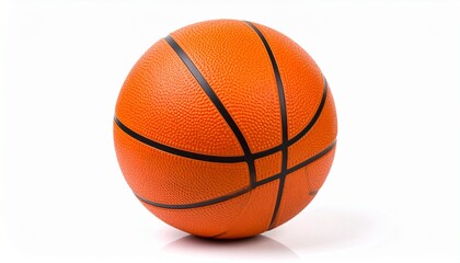 football on white background