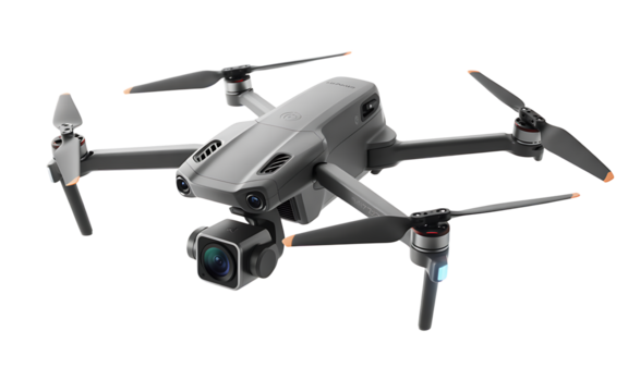 Drone isolated on transparent background