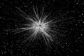 Obraz premium Abstract cosmic explosion (1)