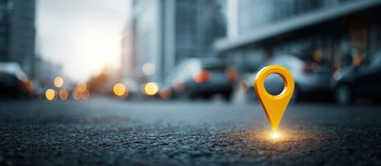 Urban location marker