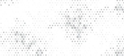 Gray, black, white beehive background. Honeycomb, bees hive cells pattern. Bee honey shapes. Vector geometric seamless texture symbol. Hexagon, hexagonal raster, mosaic cell sign or icon. Gradation.