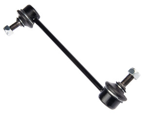 Auto suspension parts, stabilizer bar on a white background