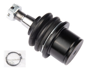 Auto suspension parts, stabilizer bar on a white background
