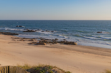 A tranquil beach in Apulia