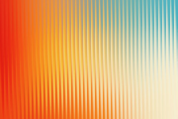 Abstract textured geometric background with warm color gradient flowing from red to orange yellow and blue