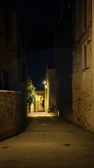 Fototapeta premium night view of the old town of jerusalem