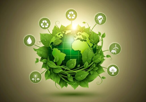 Sustainable Green Earth and Eco-Friendly Solutions