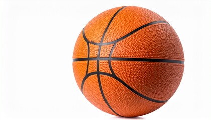 basketball isolated on white background