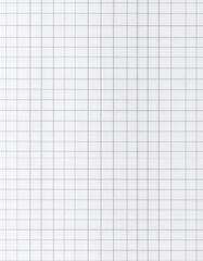 Minimal close-up texture of plain graph paper with fine gray grid lines, neutral background, high resolution, seamless pattern