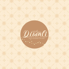 Diwali Celebration Poster with Oil Lamps and oil lamps representing traditional Diwali celebrations on a vibrant gradient background