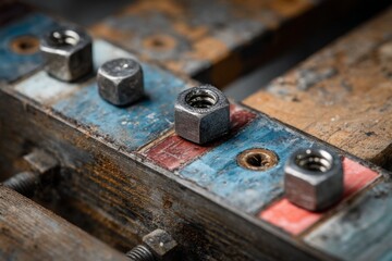 Testing Adhesive Bonding Strength With Metallic Fasteners on a Workbench Generative AI