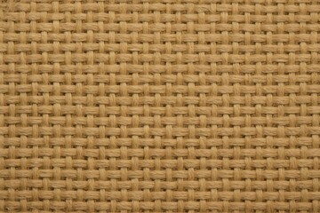 Close-up texture of woven jute fabric background