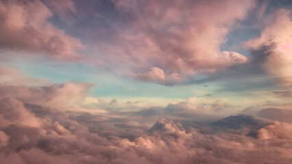 Obraz premium clouds at sunset