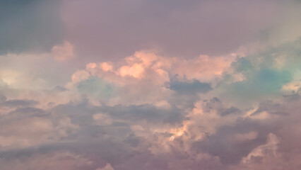 Obraz premium clouds at sunset