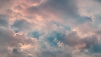 Obraz premium clouds at sunset