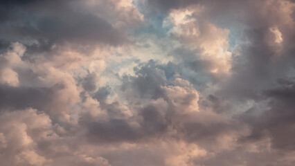 Obraz premium clouds at sunset