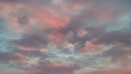 Obraz premium clouds at sunset