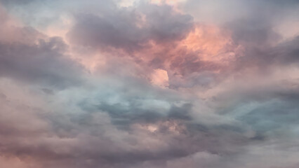 Obraz premium clouds at sunset