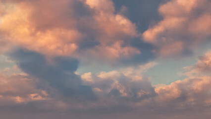 Obraz premium clouds at sunset