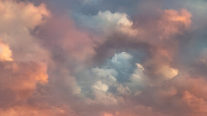 Fototapeta premium clouds at sunset