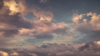 Obraz premium clouds at sunset