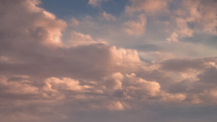 Obraz premium clouds at sunset