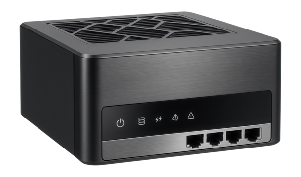 File server with extensive NAS capabilities and multiple Ethernet ports