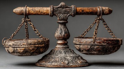 Balancing justice and inquiry on a symbolic scale