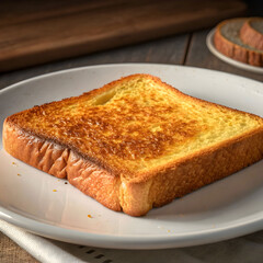 Golden-Brown Toast: Perfect Breakfast Shot