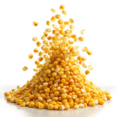 Golden Corn Kernels: A Stunning Visual of Agriculture's Bounty