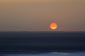 Karyn Zharyk's Depression at sunset, Kazakhstan