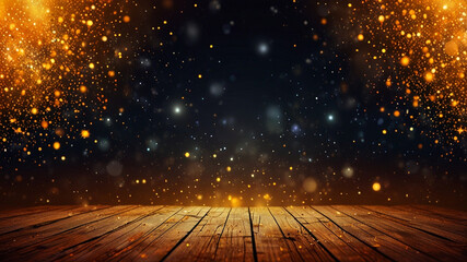 abstract background with bokeh