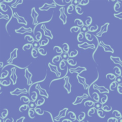 Obraz premium seamless floral pattern