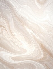 Obraz premium Abstract swirling beige and white pattern resembling polished marble. Gentle curves and subtle variations create a calming, flowing texture