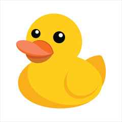 Cute Yellow Rubber Duck Cartoon