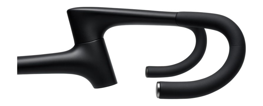 Integrated stem and handlebar system with internal cable routing for clean aesthetics