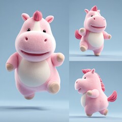 pink and white pigs