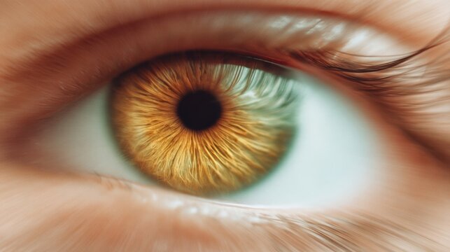 A mesmerizing amber eye with cosmic spirals conjures tales of Solstice visions and Celtic revival mysteries