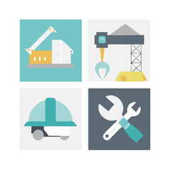 real estate icon set