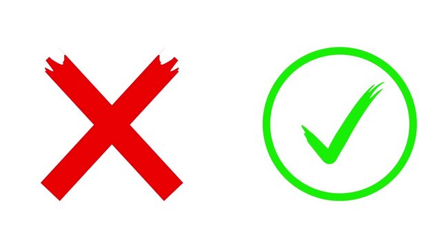 True or false icon. Check and Cross Motion Graphics HD. Yes and No symbols Isolated Background. Check and Uncheck, Printed Yes and No symbols choice. Right & Wrong Tick mark Overly 4k Video.