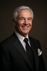 Distinguished Older Gentleman in a Suit