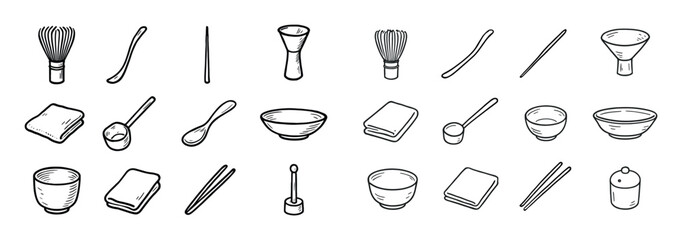 Tea Ceremony Icons