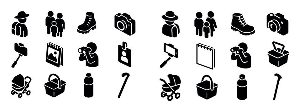 Visitor Icon Set