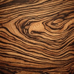 Rich Textured Wood Grain Pattern with Natural Swirls and Lines