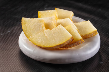 Fresh ripe sweet juicy melon