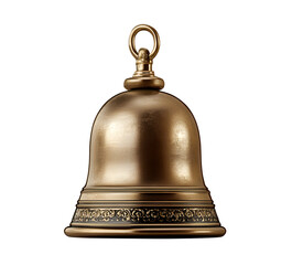 Bell, ancient bell, bell, golden ancient bell cutout, transparent picture, png picture