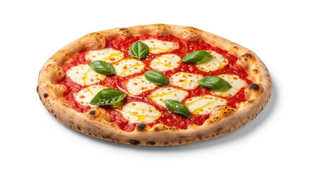 pizza isolated on white background